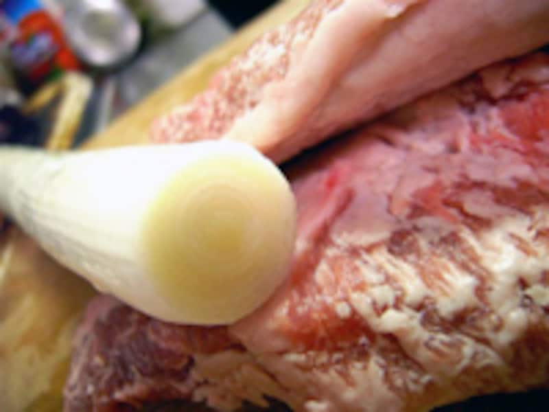 イベリコ豚と千寿葱