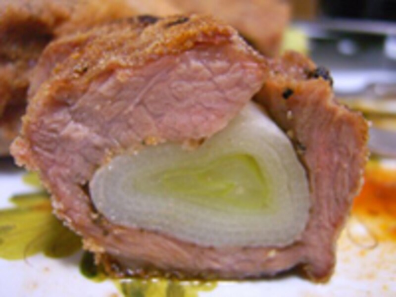 イベリコ豚と千寿葱