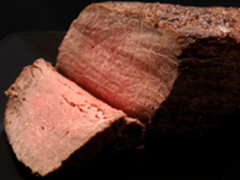 極上の赤身のローストビーフ