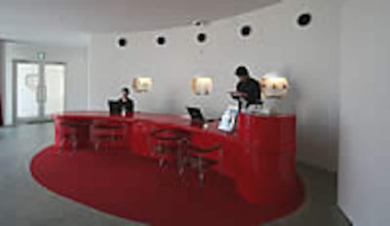 リゾートのエントランス