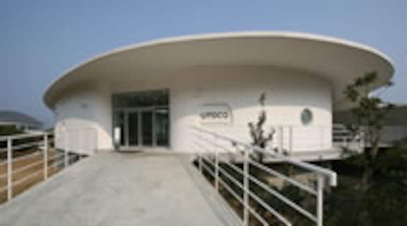 テラピーセンターのエントランス