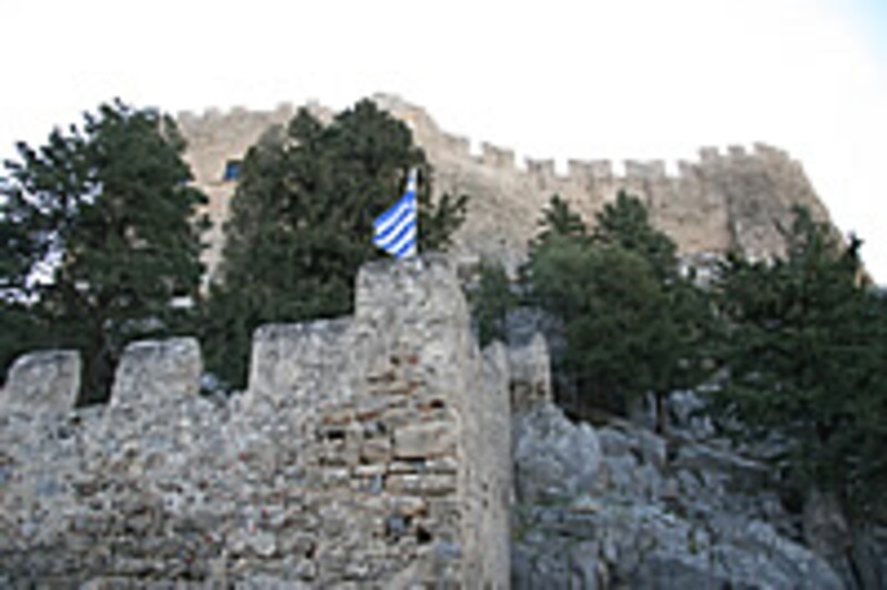 アクロポリス頂上のキャッスル