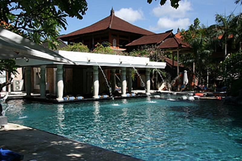 プリ・サントリアンのプール