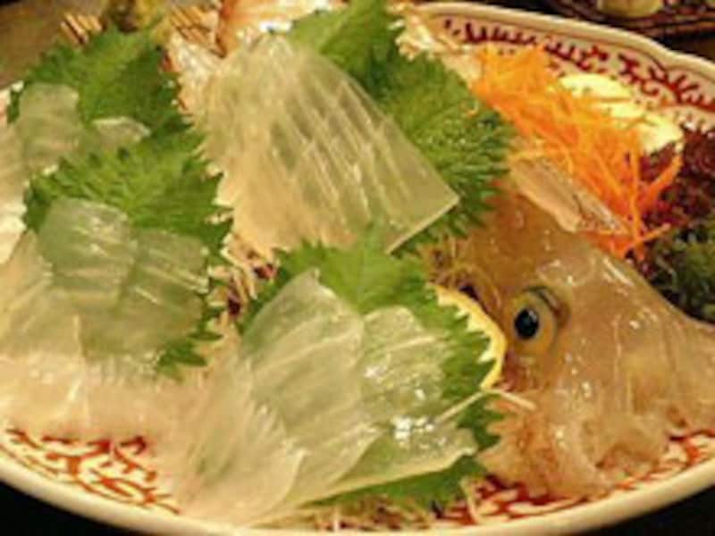 イカの活き造り