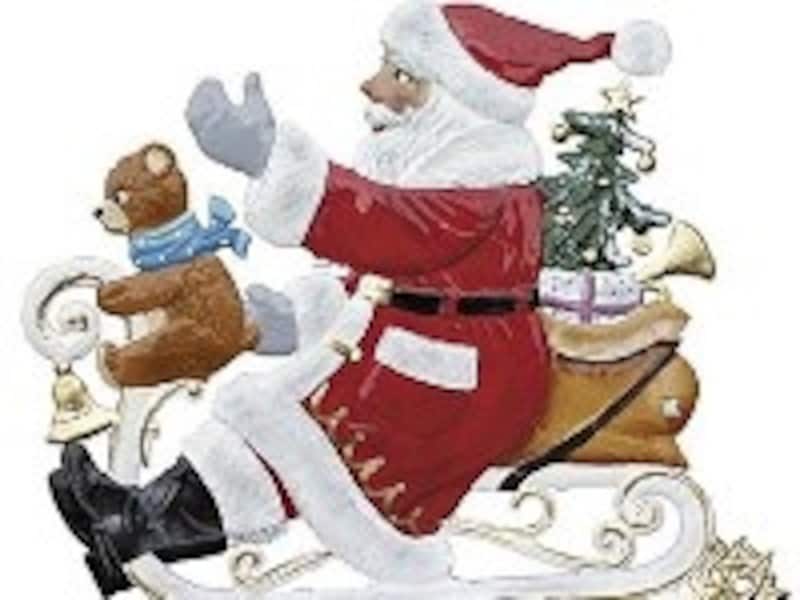 ブリキ製のツリー飾り©Zinnfigur