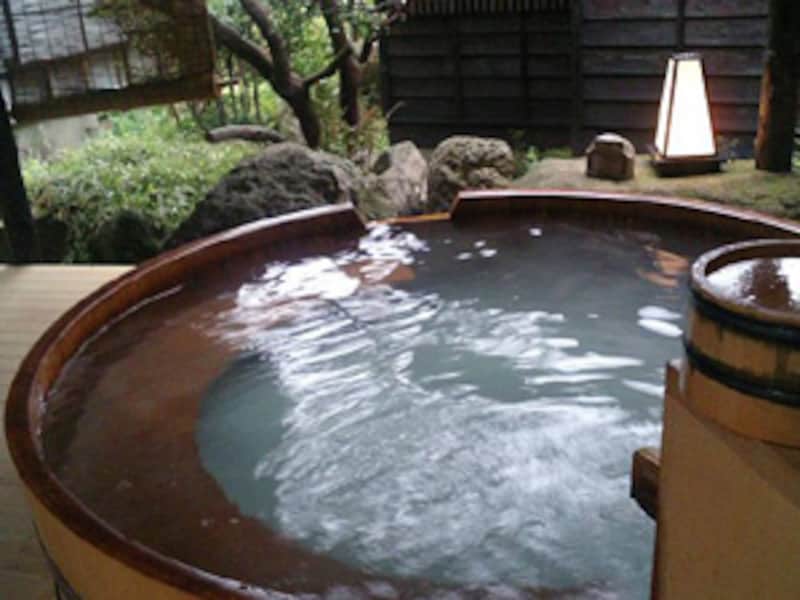 別館客室の露天風呂