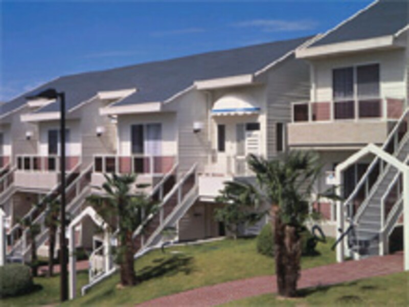 ともやま観光ホテルのコテージ