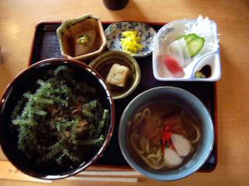 海ぶどう丼