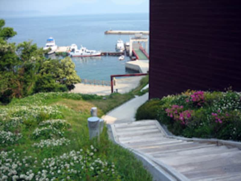 豊島の桟橋