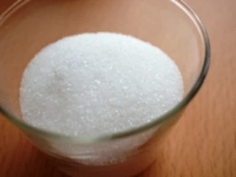 さらさらしたグラニュー糖は使いやすい