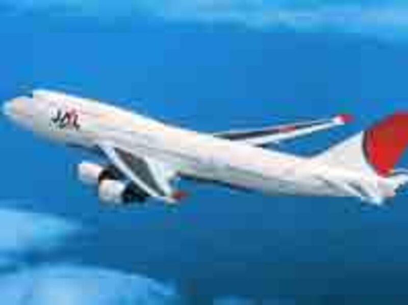 JALボーイング747-400型機