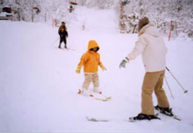 子供とスキー