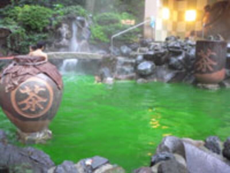 緑茶風呂