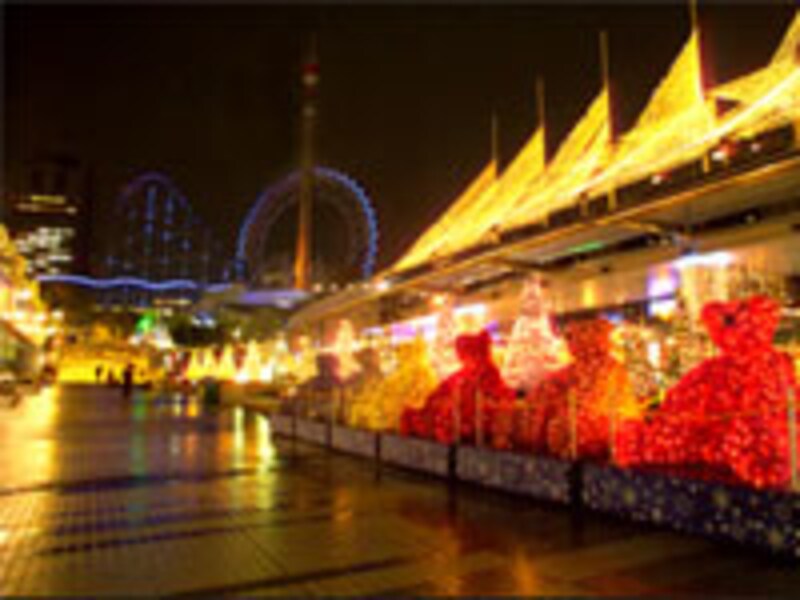 イルミネーション（テディベア）