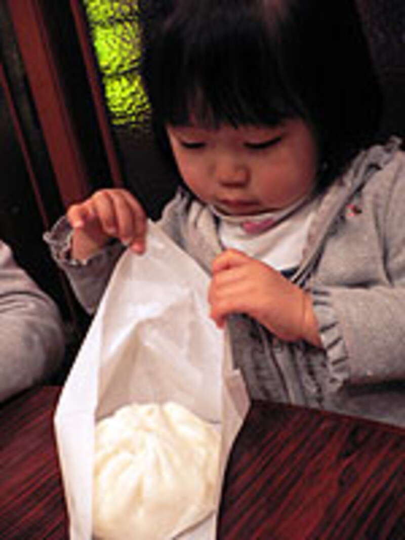 肉まん、出来上がり！