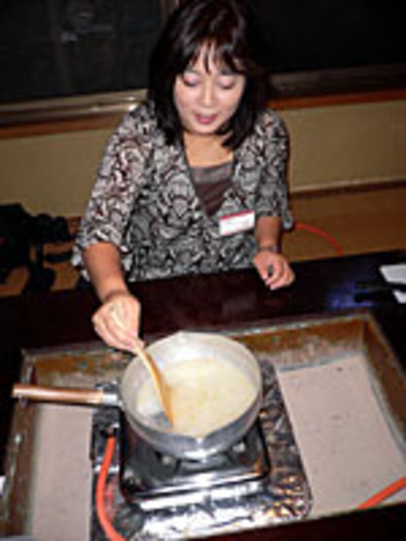 三河屋旅館（こんにゃく作り体験2）