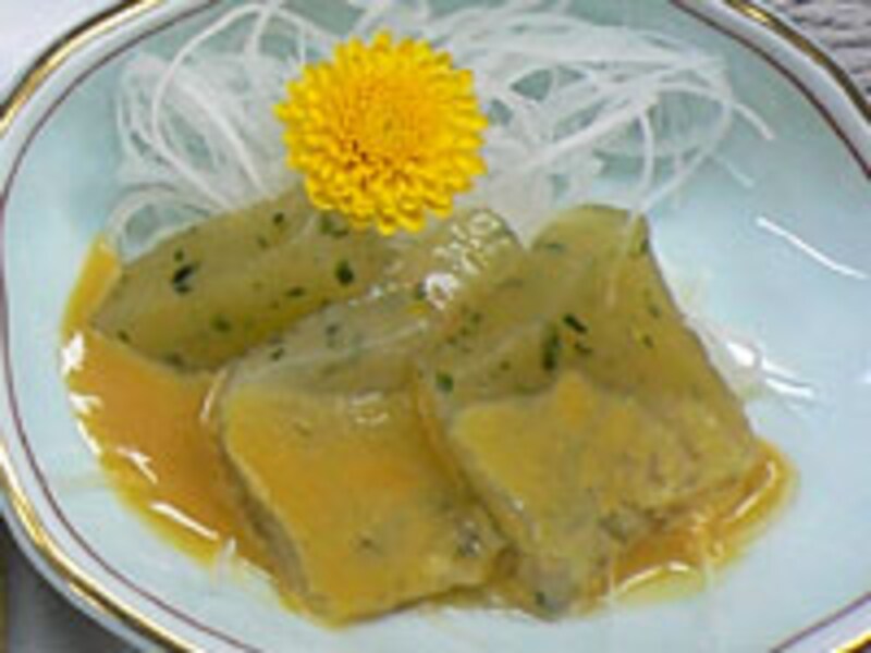 三河屋旅館（刺身こんにゃく）