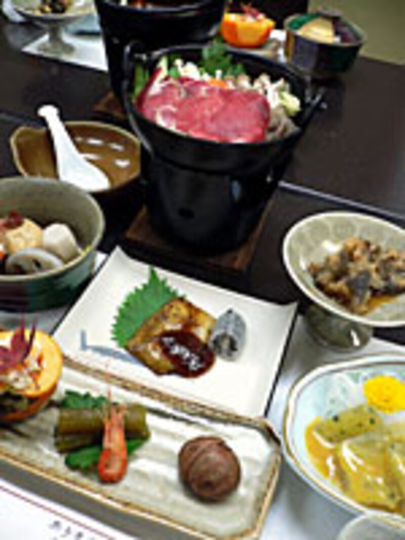 三河屋旅館（夕食）