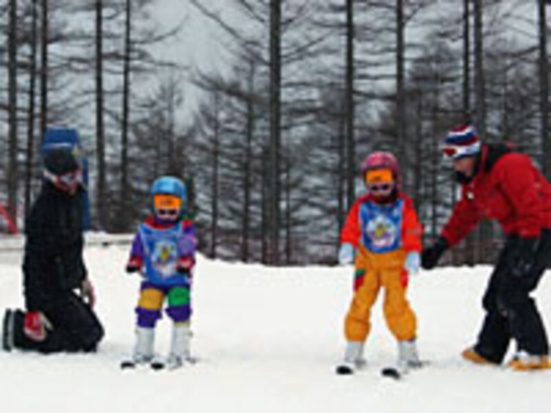 レッスン風景（キッズスキー）