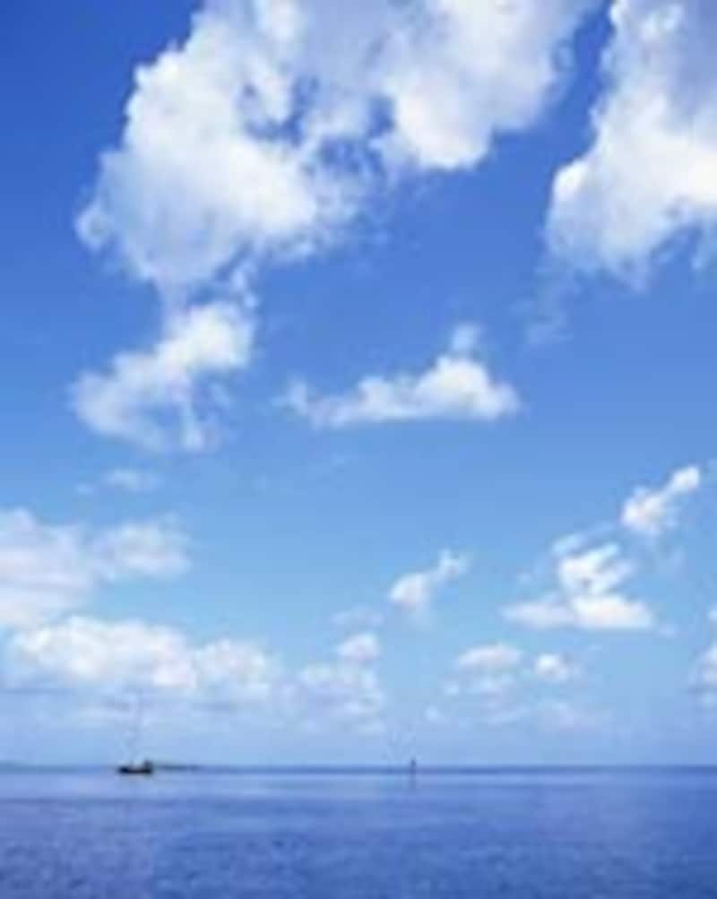海と空の写真