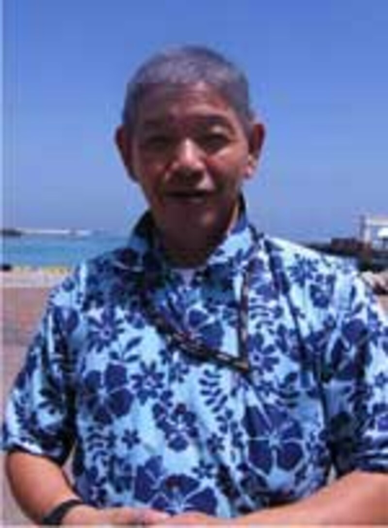 宮古島冒険隊長のグッチーさん