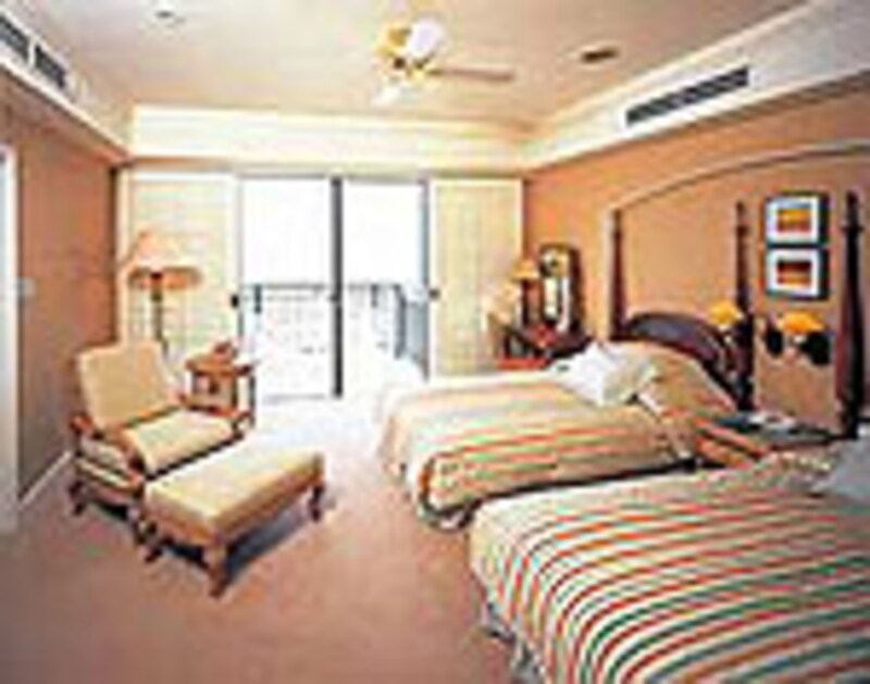 アリビラスィートのベッドルーム