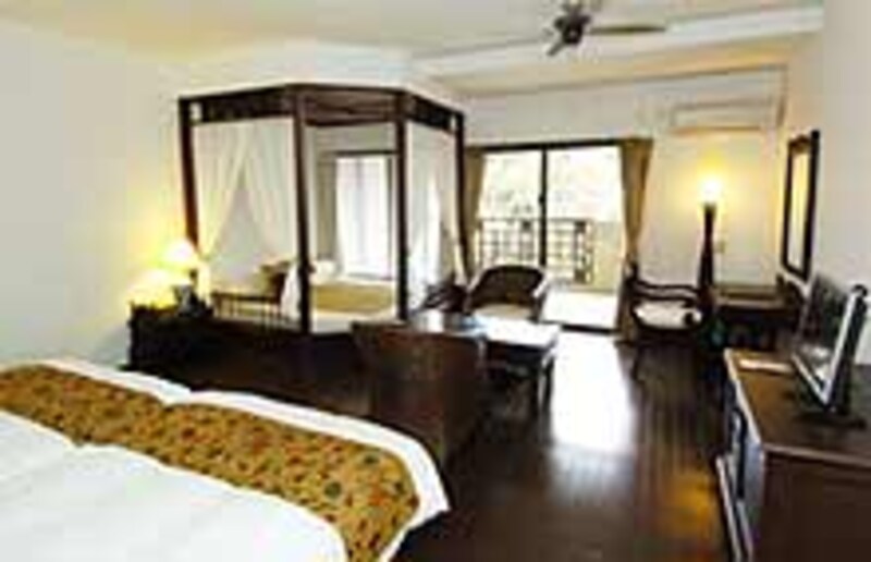 アジアンティストあふれる客室