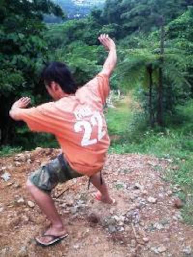 ビーチロックビレッジにて