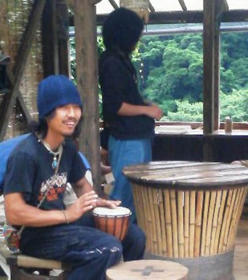 ビーチロックビレッジにて