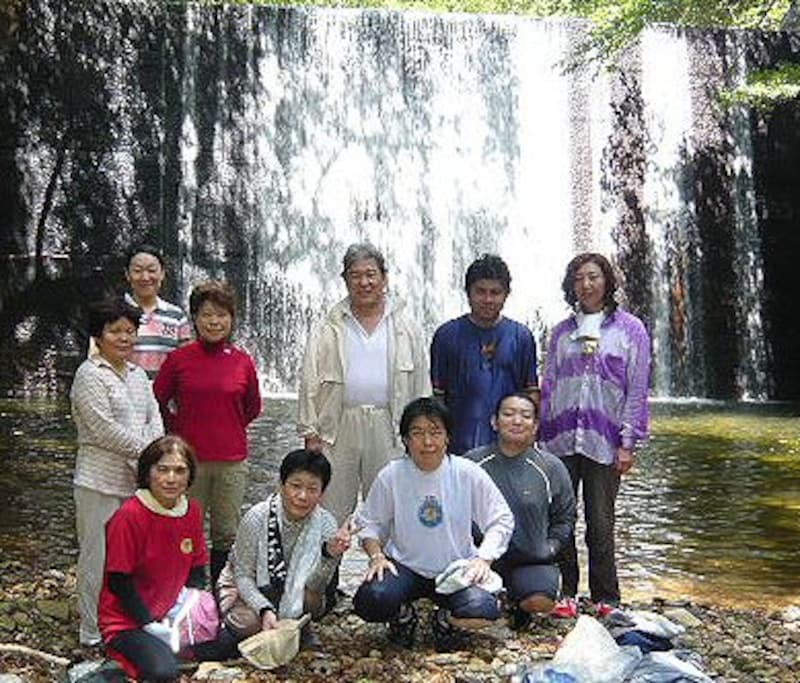 ヤンバルでリバートレッキング