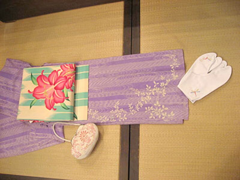 京都の街を気軽に夏の着物を楽しむ！