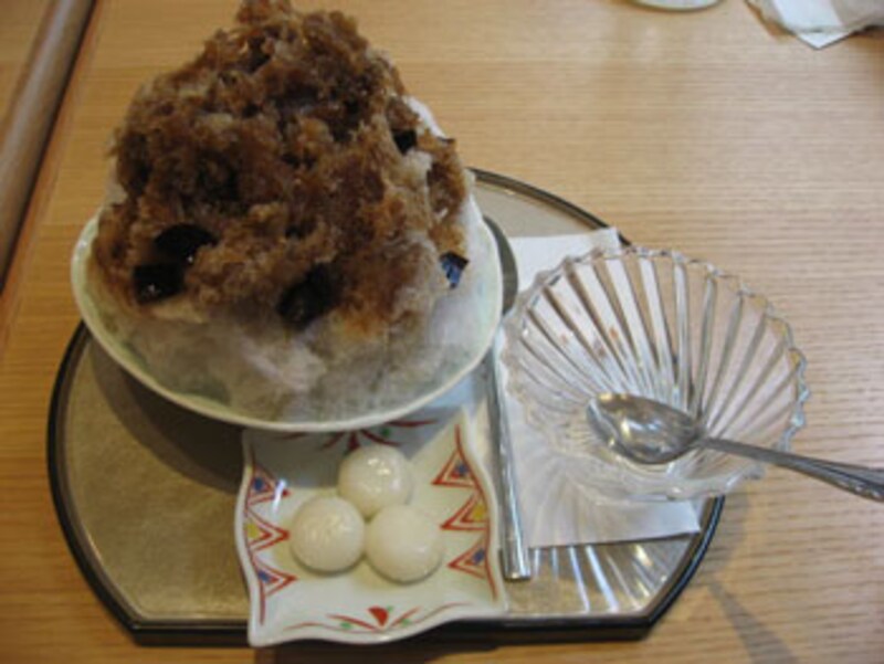 京都の甘い冷たいもん
