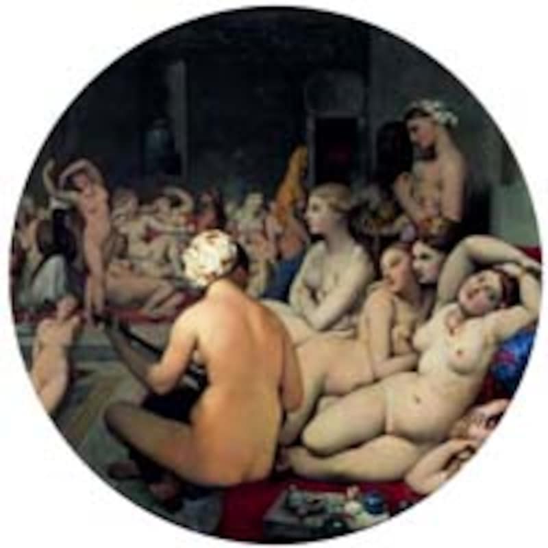 アングル《トルコ風呂》