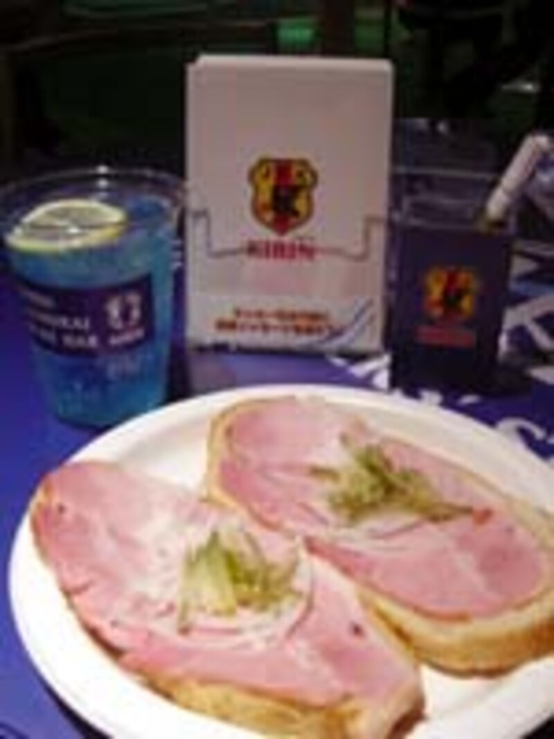  KIRIN SAMURAI BLUE BARメニュー