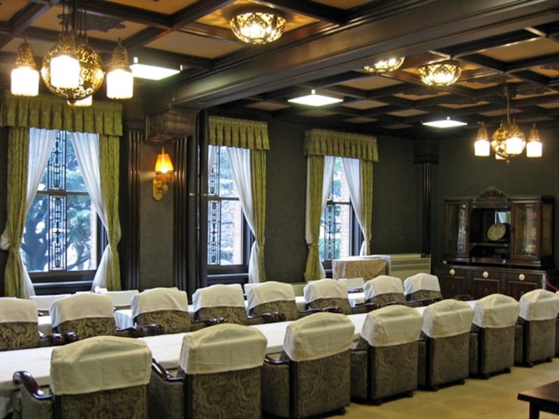 本庁舎の公開日に見学できる、旧貴賓室