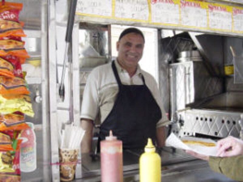 フィリーの露店商