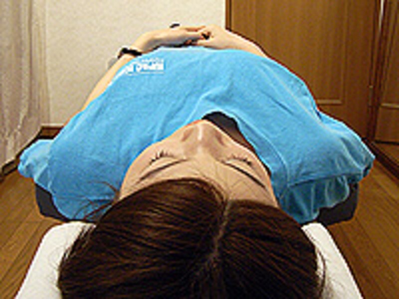 寝た状態のアフター画像