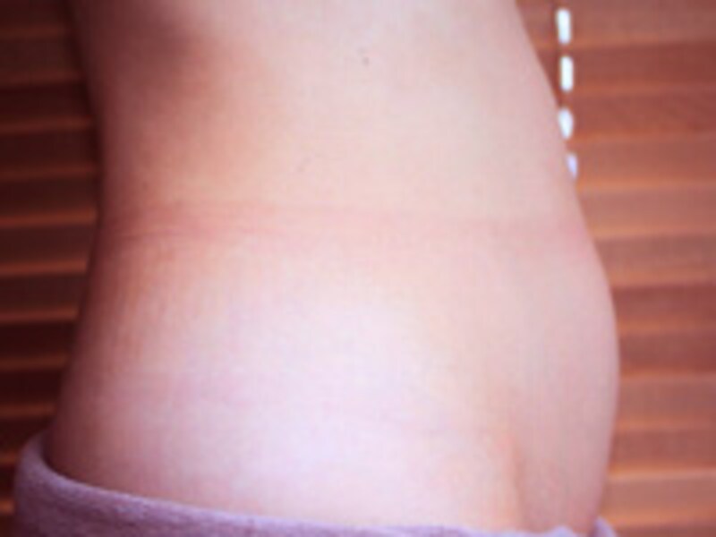 横向きビフォア