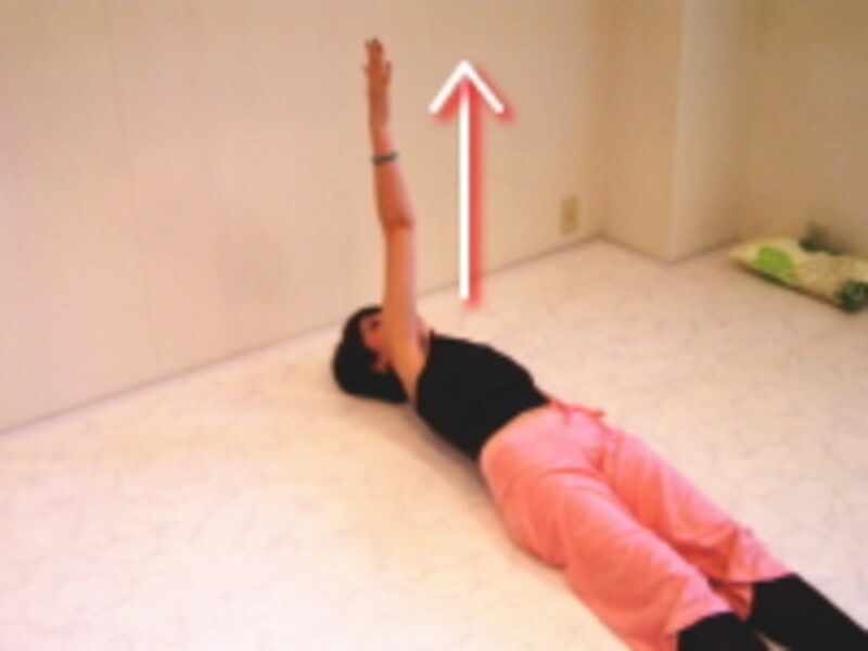 肩甲骨伸ばし１