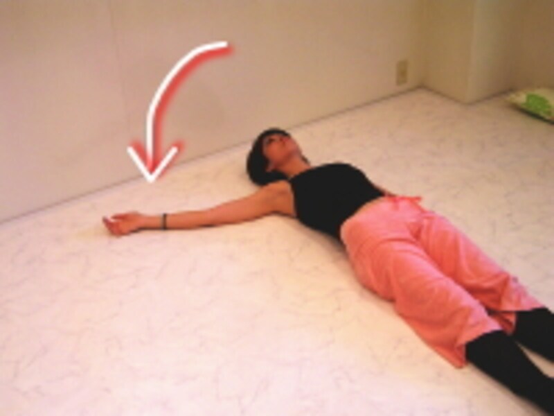 肩甲骨伸ばし２