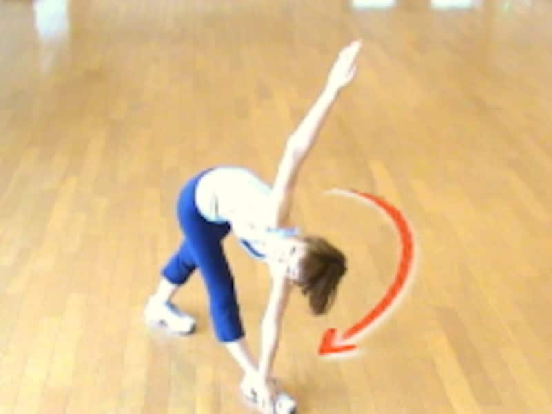 骨盤締めジョイレッチエクササイズ手順1