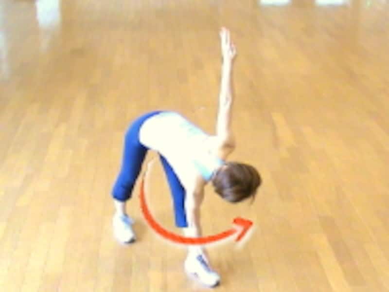 骨盤締めジョイレッチエクササイズ手順2