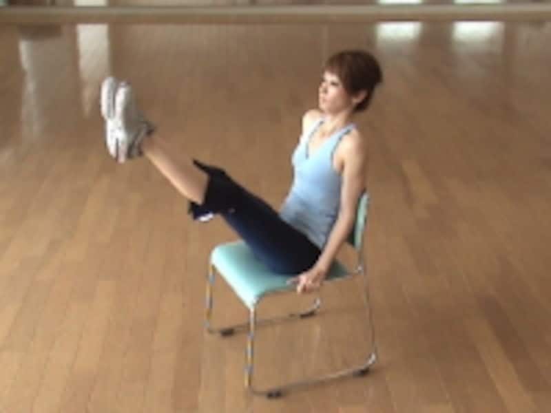 ぽっちゃりお腹エクササイズ手順２