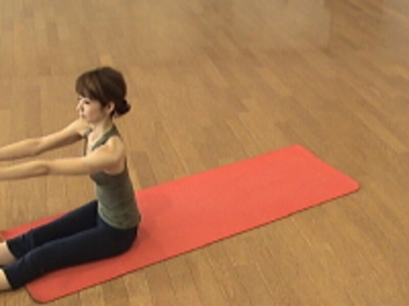 お尻歩きエクササイズ3