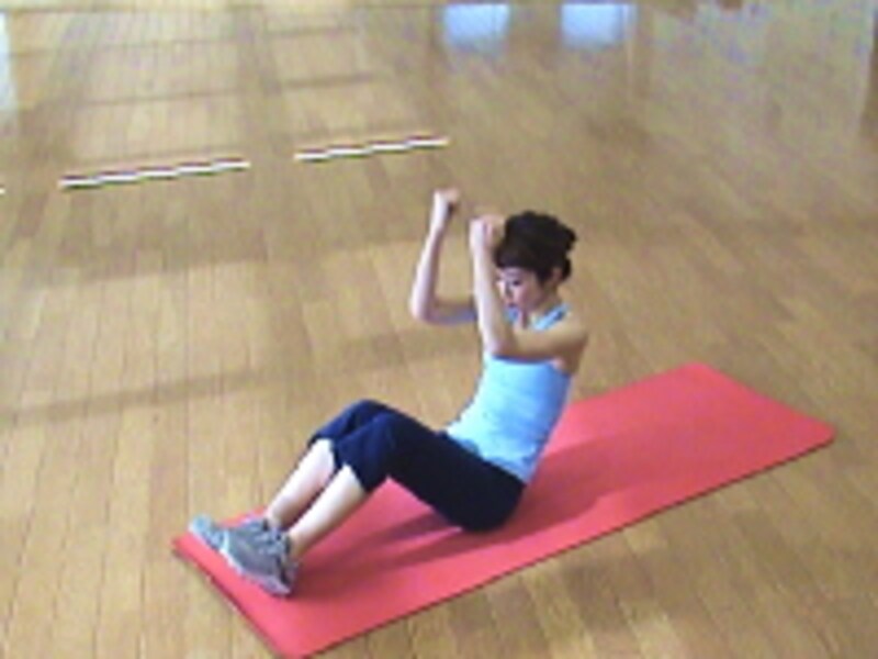 お腹エクササイズ4