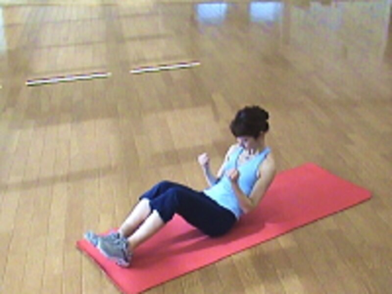 お腹エクササイズ5