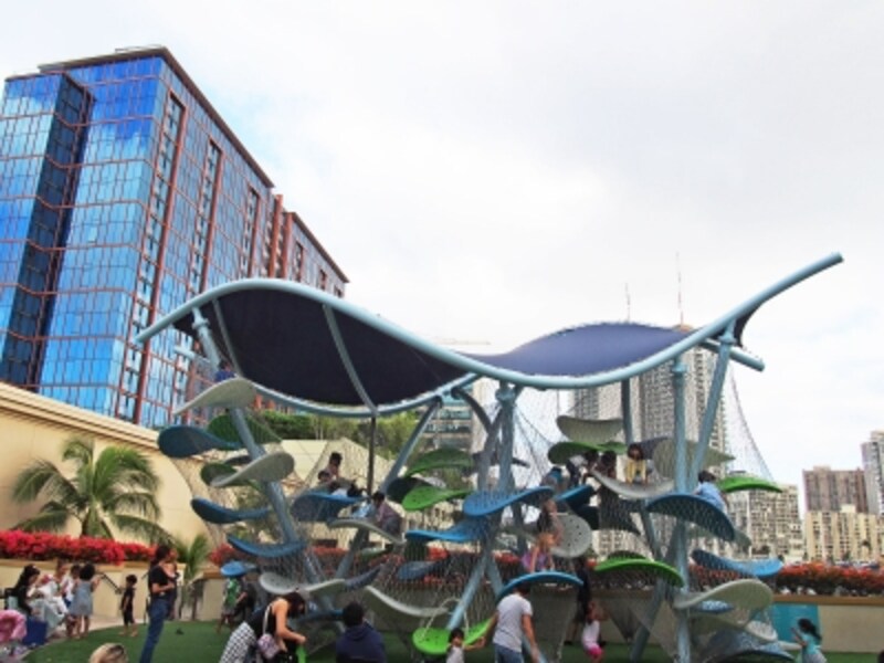 ターゲット入口近くにあるキッズ・プレイゾーン