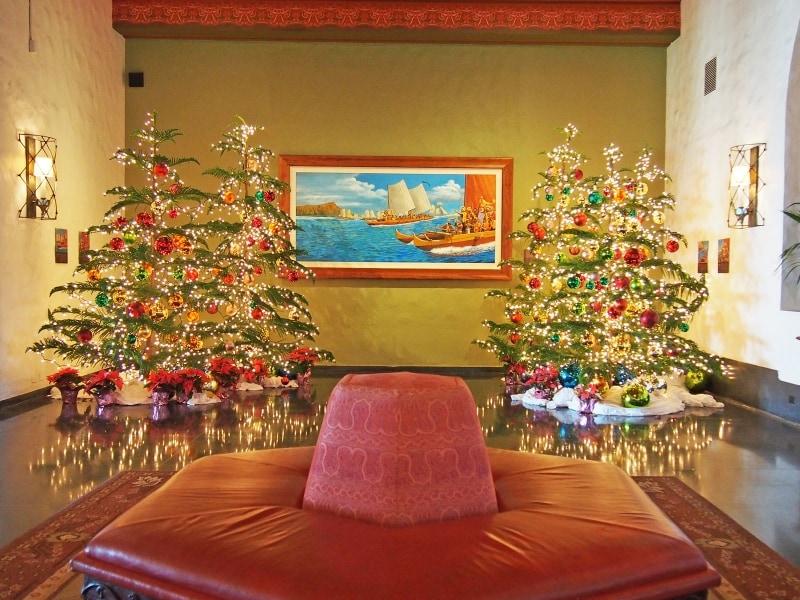 ロイヤル・ハワイアンにはフォトスポットがいっぱい。どこで撮影しても絵になる