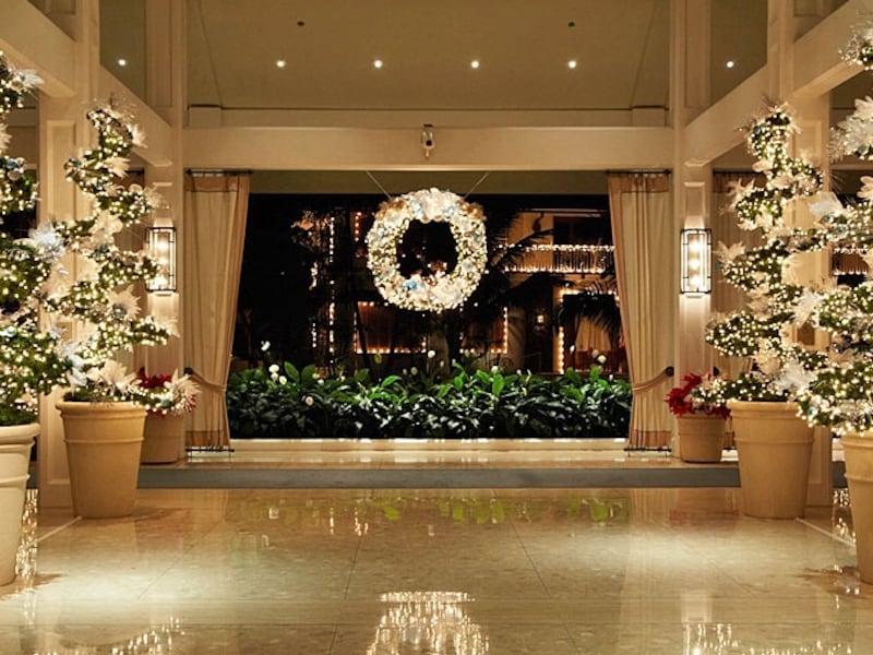 優雅な時間が流れるロビー脇のゲートハウス