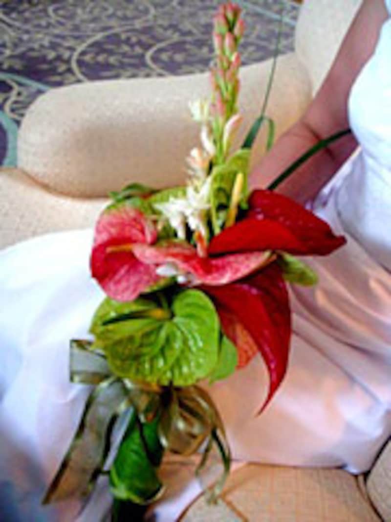 ハワイアンウエディング ブーケ